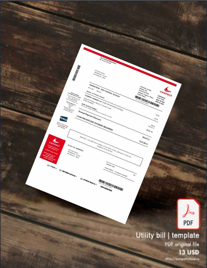 Utility bill | Albanian Power | Albania